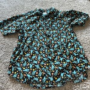 Kavu cacti button down